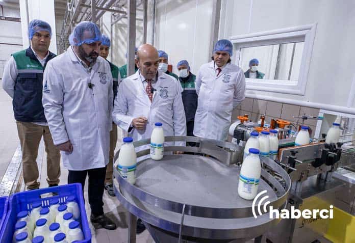 bayındır süt işleme fabrikası'nda test üretimi başladı