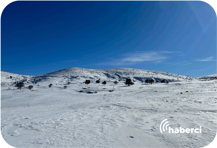 kar ve yağmur umut oldu