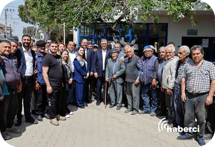 Cemil Çiçek Menderesli üreticiler ile buluştu