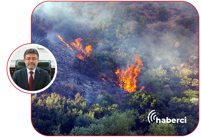 Bakan Yumaklı orman yangınlarındaki son durumu açıkladı